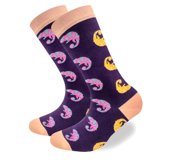 Love Sock Company Purple Chameleon | 1 oder 3 Paar