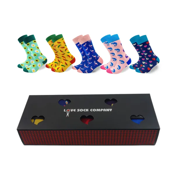 Love Sock Company Love Socks Giftbox: 5 in 1