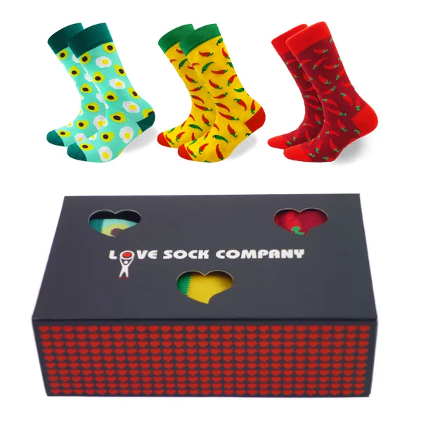 Love Sock Company Love Sock Sets Geschenkbox: Veggies