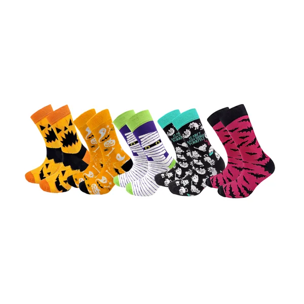 Love Sock Company 5 Paar Halloween Socken Kollektion Bundle