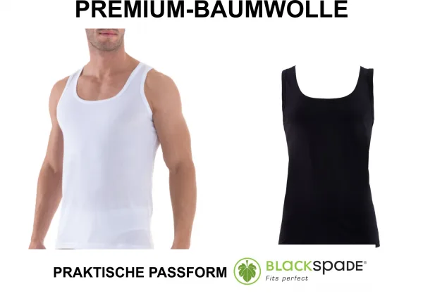 Unterhemd atmungsaktive Premium Baumwolle